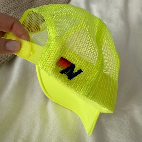 Aviator Nation Neon Yellow Trucker Hat - Picture 2 of 4